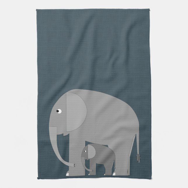 Plus One Kitchen Towel (Vertical)