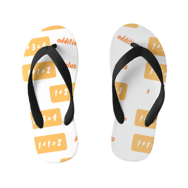 Plus one learning kid's flip flops (Footbed)