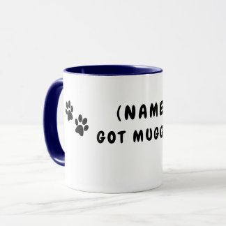 Plus personnalisable "Se sont fait agresser !" Mug