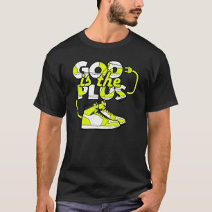 Plus Streetwear Retro High OG Visionaire Volt 1s M T-Shirt