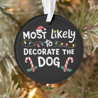 Plus Susceptible de Décorer le Chien Noël Xmas