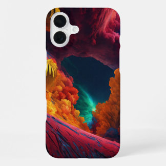 Plus Vibrant Cosmic Dreamscape iPhone 16 Coque