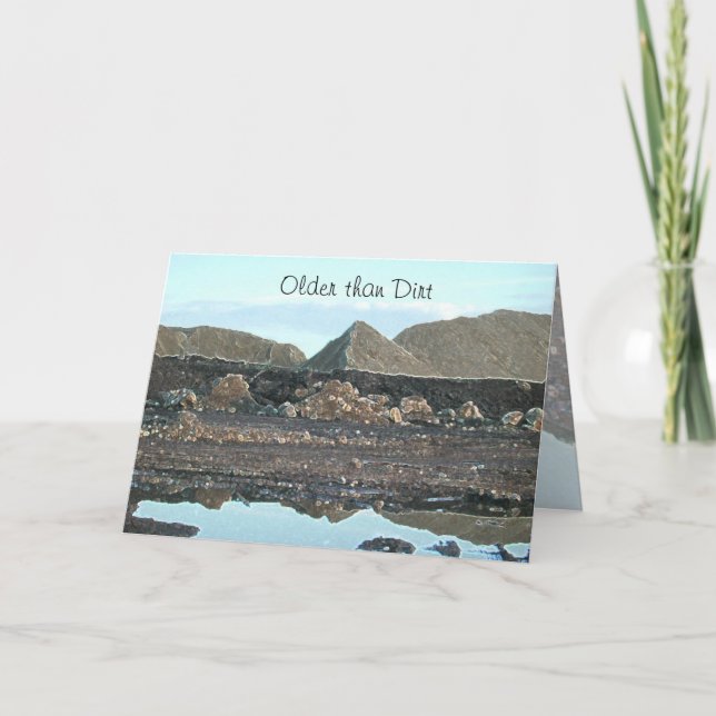Plus vieux que la carte d'anniversaire de saleté (Devant)