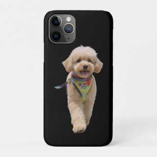 Plush Ivory Puppy iPhone 11 Pro Case