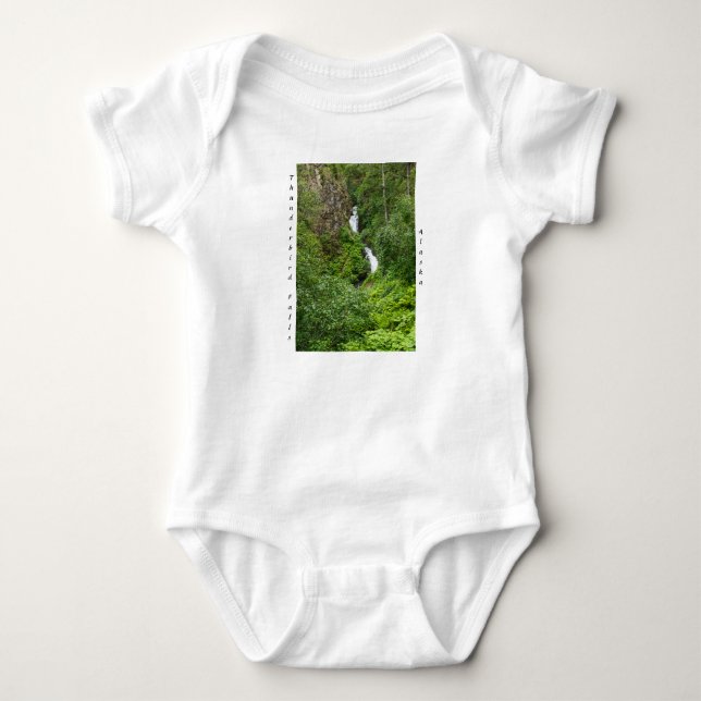 Plush Thunderbird Painterly Baby Bodysuit (Front)