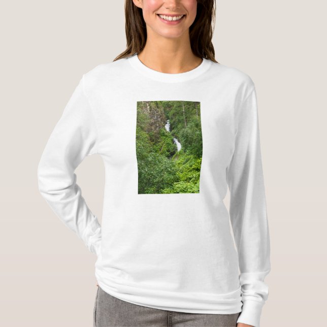 Plush Thunderbird Painterly Long Sleeve T-shirt (Front)