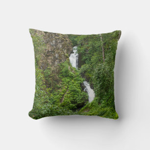 Plush Thunderbird Painterly Throw Pillow