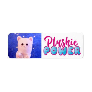 Plushiemail personnalisé Cute Plushie Power Plushi