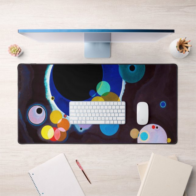 Plusieurs cercles, Wassily Kandinsky (Bureau 1)