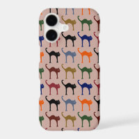 plusieurs chats ~ motif animal