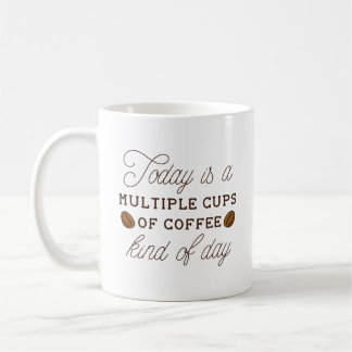 Plusieurs Tasses De Café