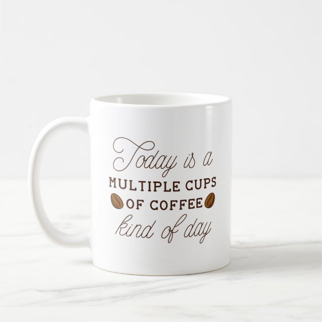 Plusieurs Tasses De Café (Gauche)