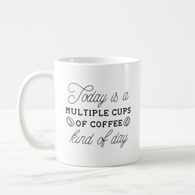 Plusieurs Tasses De Café (Gauche)
