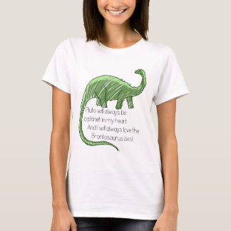 Pluto and the Brontosaurus T-Shirt