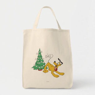 Pluto at Christmas Tote Bag