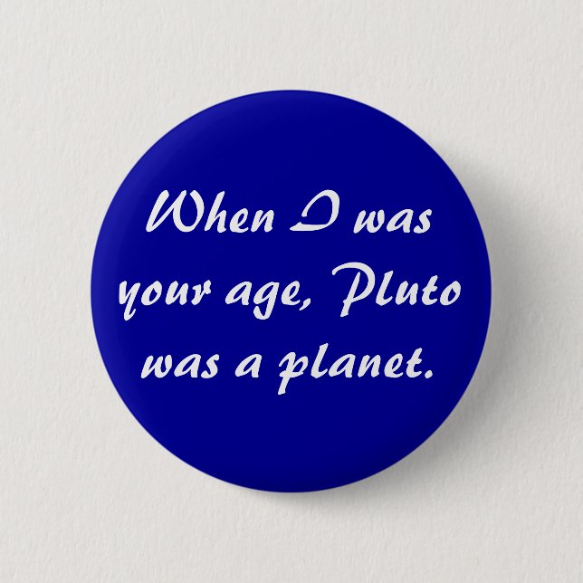 Pluto Button (Front)