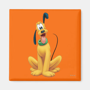 Pluto Cartoon Front Magnet