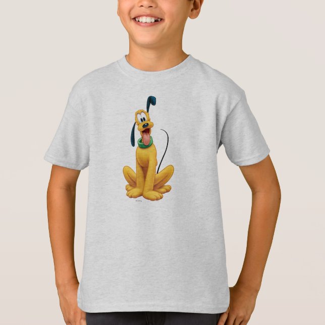Pluto | Cartoon Front T-Shirt (Front)