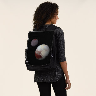 Pluto & Charon 9th or Dwarf Planet Solar System Backpack