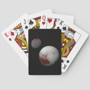 Pluto & Charon 9th or Dwarf Planet Solar System Playing Cards