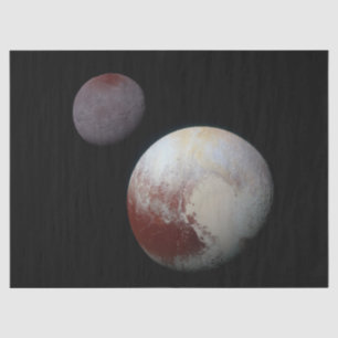 Pluto & Charon 9th or Dwarf Planet Solar System Tissue Paper