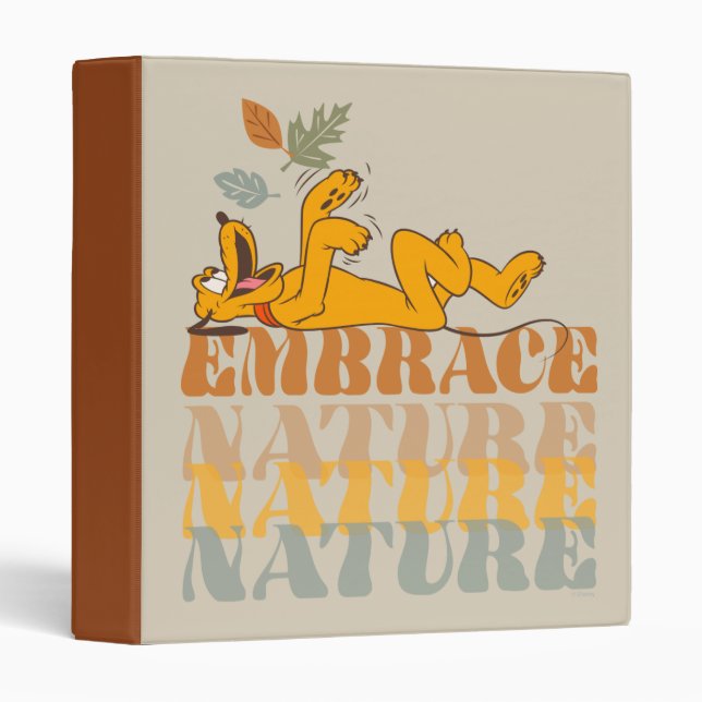 Pluto | Embrace Nature Binder (Front/Spine)