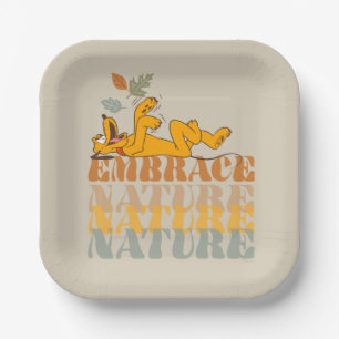 Pluto Embrace Nature Paper Plate