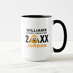 Pluto Emoji Family Vacation and Year Mug