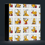 Pluto Expression Grid Binder<br><div class="desc">Can’t pick just one mood? Show them all with this dynamic and highly expressive Pluto character grid! Featuring a 3x3 panel layout, this design captures a full range of personality—from cheerful grins and curious tilts to playful barks and bone-chewing bliss. The bold, black-framed squares and vibrant yellow character art create...</div>