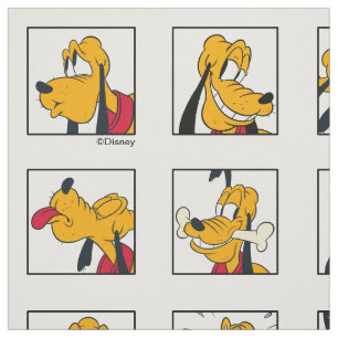 Pluto Expression Grid Fabric