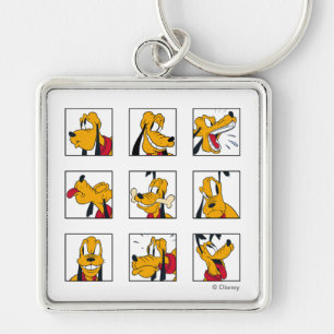 Pluto Expression Grid Keychain