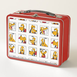Pluto Expression Grid Metal Lunch Box