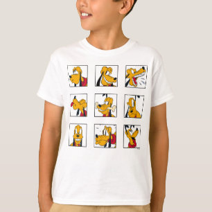 Pluto Expression Grid T-Shirt
