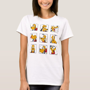 Pluto Expression Grid T-Shirt