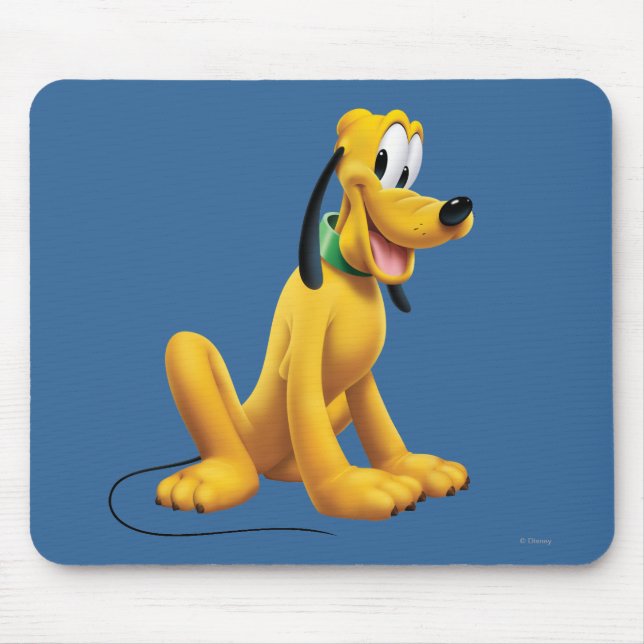 Pluto | Eyes to Side Mouse Pad (Front)