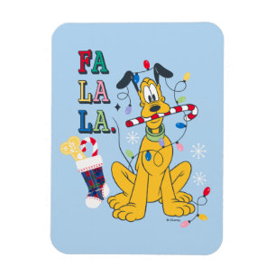 Pluto Fa La La Magnet