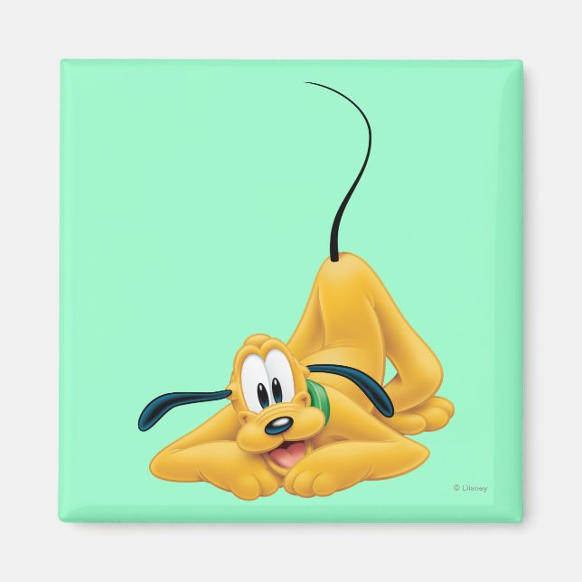 Pluto | Laying Down Magnet (Front)