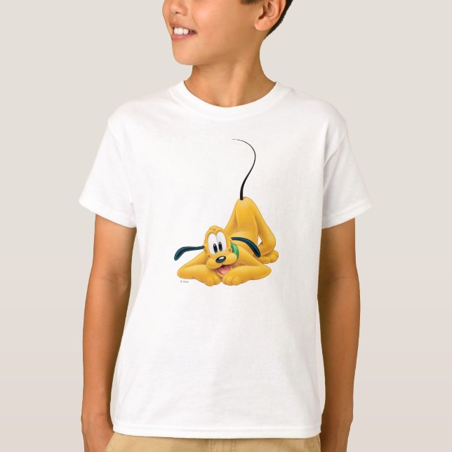 Pluto | Laying Down T-Shirt (Front)