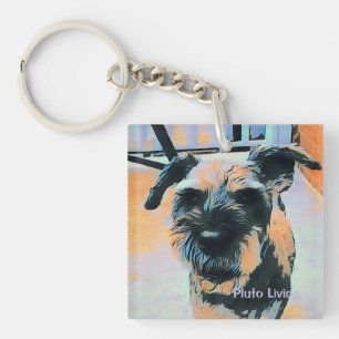 Pluto Living Keychain