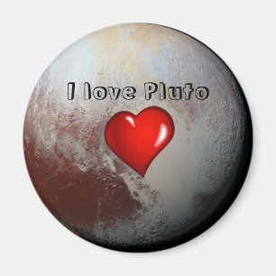 Pluto lovers magnet