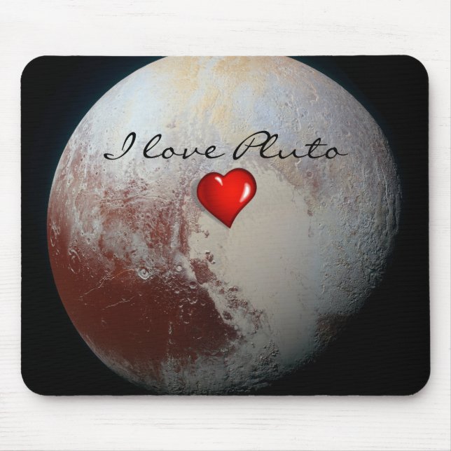 Pluto lovers mouse pad (Front)