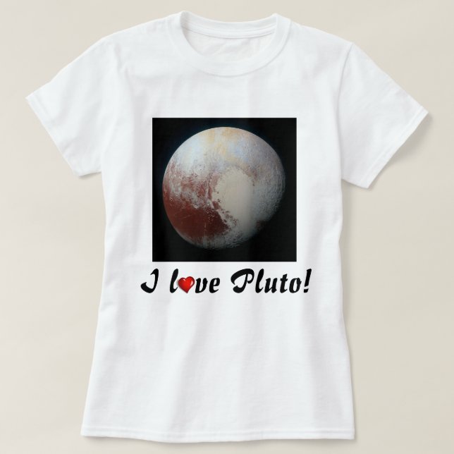 Pluto lovers T-Shirt (Design Front)