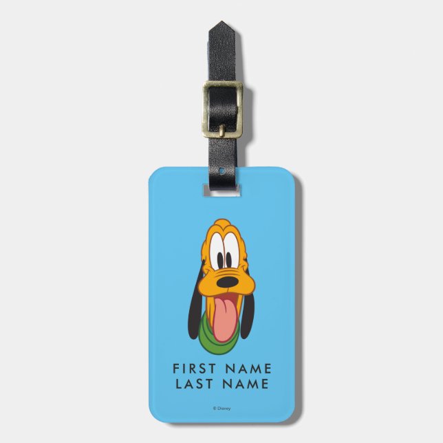 Pluto Luggage Tag (Front Vertical)