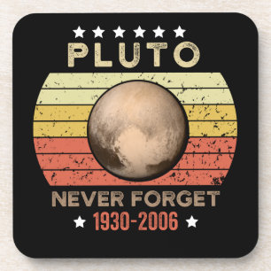 Pluto Never Forget 1930-2006 Coaster