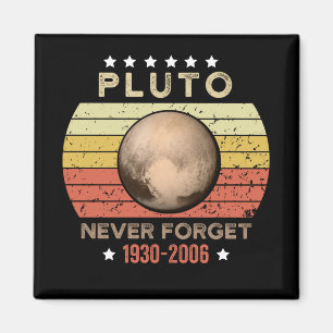 Pluto Never Forget 1930-2006 Magnet