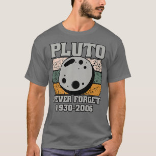 Pluto Never Forget 1930-2006 T-Shirt