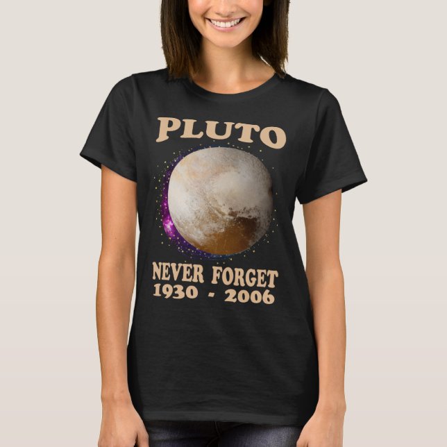 Pluto Never Forget 1930 2006 T-Shirt (Front)