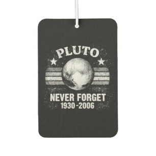 Pluto Never Forget Air Freshener