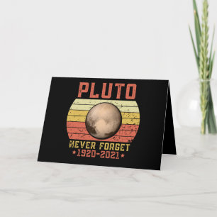 pluto NEVER FORGET Card