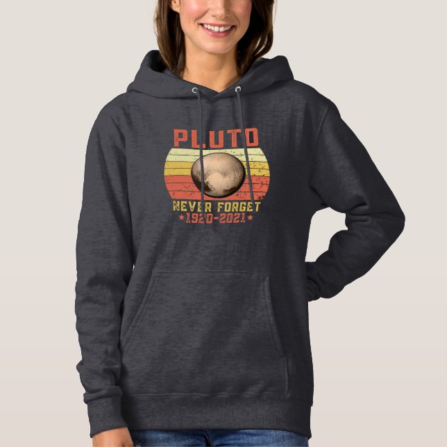pluto NEVER FORGET Hoodie (Front)